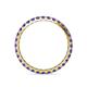 5 - Audrey 2.70 mm Iolite U Prong Eternity Band 
