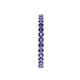 6 - Audrey 2.70 mm Iolite U Prong Eternity Band 