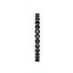 6 - Audrey 2.70 mm Black Diamond U Prong Eternity Band 