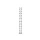 6 - Audrey 2.70 mm White Sapphire U Prong Eternity Band 