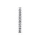 6 - Audrey 2.70 mm Lab Grown Diamond U Prong Eternity Band 