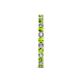 5 - Audrey 2.70 mm Peridot and Diamond U Prong Eternity Band 