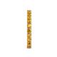 5 - Audrey 3.40 mm Citrine U Prong Eternity Band 