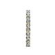 5 - Audrey 3.40 mm Lab Grown Diamond U Prong Eternity Band 