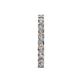 5 - Audrey 3.40 mm Lab Grown Diamond U Prong Eternity Band 