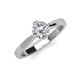 3 - Isla 6.00 mm Round Diamond Solitaire Engagement Ring  
