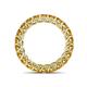 5 - Lucida 3.40 mm Round Citrine U Prong Eternity Band 