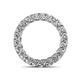 5 - Lucida 3.40 mm Round Diamond U Prong Eternity Band 