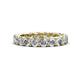 1 - Lucida 3.80 mm Round Lab Grown Diamond U Prong Eternity Band 