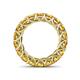5 - Lucida 4.00 mm Round Citrine U Prong Eternity Band 