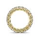 5 - Lucida 3.80 mm Round Lab Grown Diamond U Prong Eternity Band 
