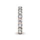 6 - Lucida 3.80 mm Round Lab Grown Diamond U Prong Eternity Band 