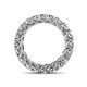 5 - Lucida 4.20 mm Round Lab Grown Diamond U Prong Eternity Band 