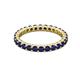 3 - Joyce 2.70 mm Round Blue Sapphire Eternity Band 