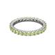 3 - Joyce 2.70 mm Round Peridot Eternity Band 