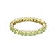 3 - Joyce 2.70 mm Round Peridot Eternity Band 