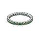 3 - Joyce 2.70 mm Round Lab Created Alexandrite Eternity Band 