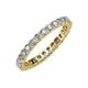 4 - Joyce 2.70 mm Round Diamond Eternity Band 