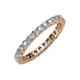 4 - Joyce 2.70 mm Round Diamond Eternity Band 