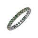 4 - Joyce 2.70 mm Round Lab Created Alexandrite Eternity Band 