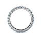 5 - Joyce 2.70 mm Round Aquamarine Eternity Band 