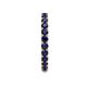 6 - Joyce 2.70 mm Round Blue Sapphire Eternity Band 
