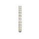 6 - Joyce 2.70 mm Round White Sapphire Eternity Band 