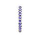 6 - Joyce 2.70 mm Round Tanzanite Eternity Band 