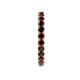 6 - Joyce 2.70 mm Round Red Garnet Eternity Band 