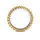 5 - Joyce 2.70 mm Round Yellow Sapphire Eternity Band 
