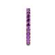 6 - Joyce 2.70 mm Round Amethyst Eternity Band 