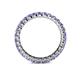 5 - Joyce 2.70 mm Round Tanzanite Eternity Band 