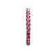 6 - Joyce 2.70 mm Round Pink Tourmaline Eternity Band 