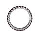5 - Joyce 2.70 mm Round Red Garnet Eternity Band 