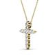 2 - Abella Diamond Cross Pendant 