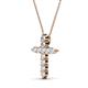 2 - Abella Diamond Cross Pendant 