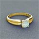 3 - Kelila 6.00 mm Round Opal Solitaire Engagement Ring 