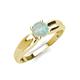 4 - Kelila 6.00 mm Round Opal Solitaire Engagement Ring 