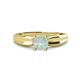 1 - Kelila 6.00 mm Round Opal Solitaire Engagement Ring 