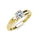 4 - Kelila 1.00 ct IGI Certified Lab Grown Diamond Round (6.50 mm) Solitaire Engagement Ring 