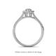 4 - Raisa Desire Diamond Halo Engagement Ring 