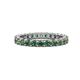 1 - Joyce 3.00 mm Created Alexandrite Eternity Band 