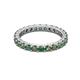 3 - Joyce 3.00 mm Created Alexandrite Eternity Band 