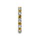 7 - Laida 3.00 mm Citrine and Diamond Eternity Band 