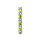 7 - Laida 3.00 mm Peridot and Lab Grown Diamond Eternity Band 