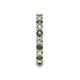 7 - Laida 3.00 mm Diamond and Lab Created Alexandrite Eternity Band 