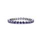 1 - Valerie 2.40 mm Iolite Eternity Band 