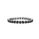 1 - Valerie 2.40 mm Black Diamond Eternity Band 