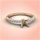 3 - Aurin Semi Mount Engagement Ring 