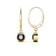 1 - Cara Black Diamond (5mm) Solitaire Dangling Earrings 